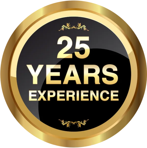 25 Years of Experience